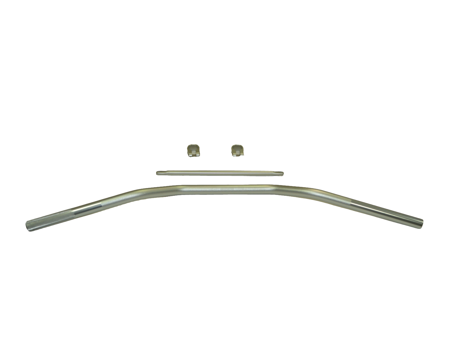 Руль 22мм OTOM RACING с перемычкой, серебряный